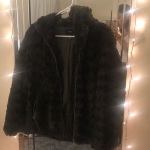 Fur jacket: NEVER WORN